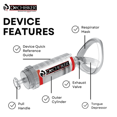 BUY ONE DECHOKER® Anti-Choking Device (Child, Toddler or Adult Size)